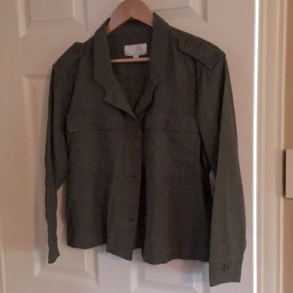 Hunter green jacket